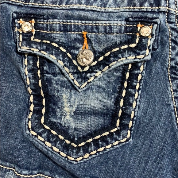 Miss Me signature Shorts Distressed Size 25 EUC - Picture 12 of 13